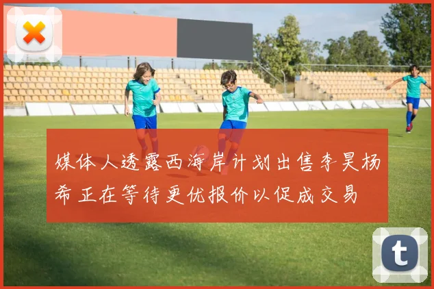 媒体人透露西海岸计划出售李昊杨希正在等待更优报价以促成交易